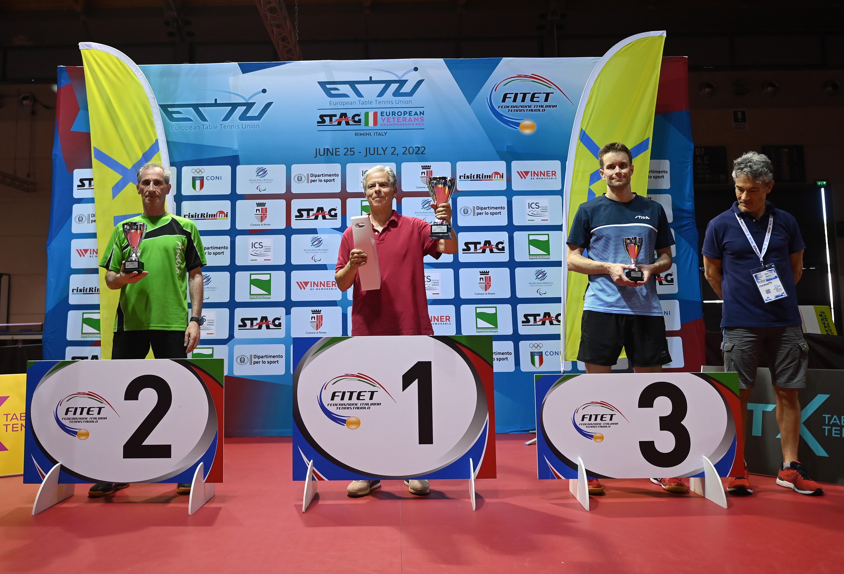 Campionati Europei Veterani torneo di TTX