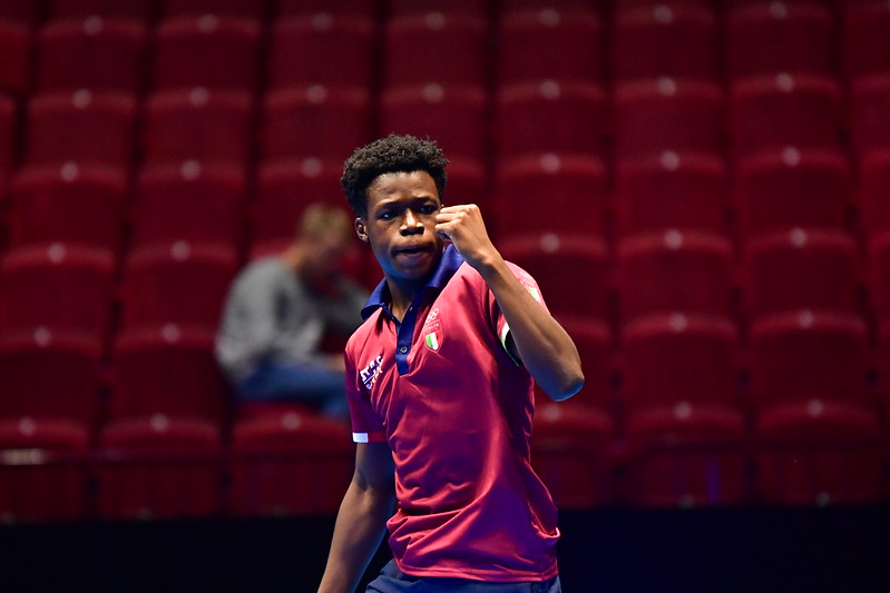 Campionati Europei a squadre di Malmo 2023 John Oyebode esulta contro Pavel Sirucek