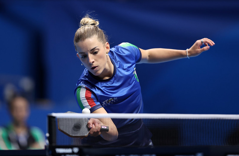 Campionati Europei a squadre di Zadar 2025 Debora Vivarelli in azione di diritto