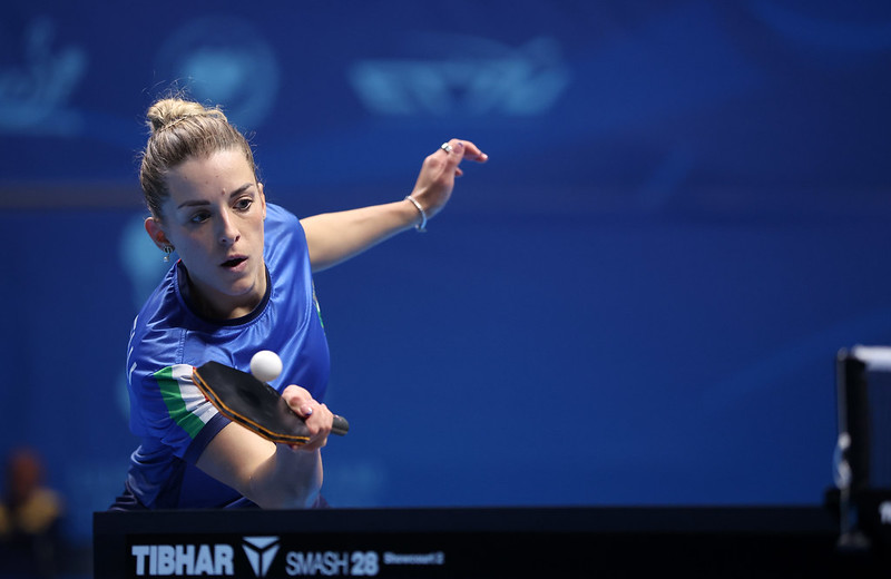 Campionati Europei a squadre di Zadar 2025 Debora Vivarelli in azione di diritto 2