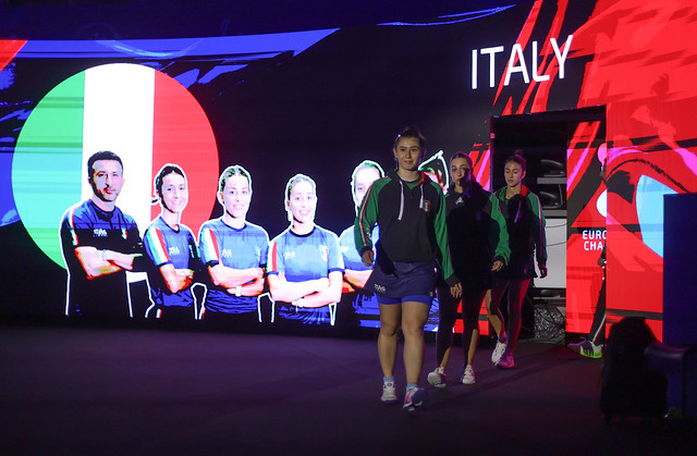 Campionati Europei a squadre di Zadar 2025 Italia femminile contro lInghilterra
