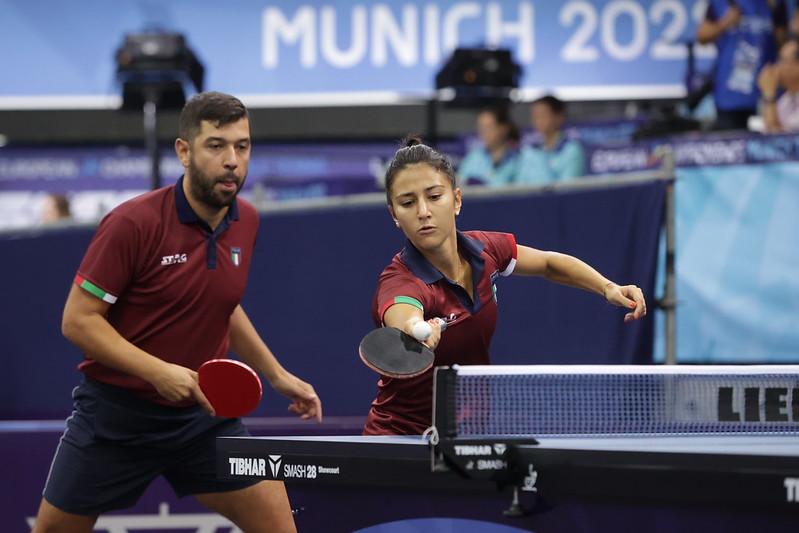 Campionati Europei di Monaco di Baviera 2022 Niagol Stoyanov e Giorgia Piccolin