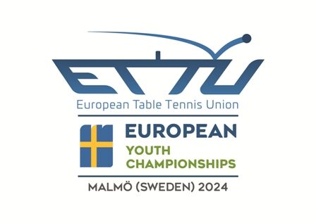 Campionati Europei giovanili di Malmo 2024 logo
