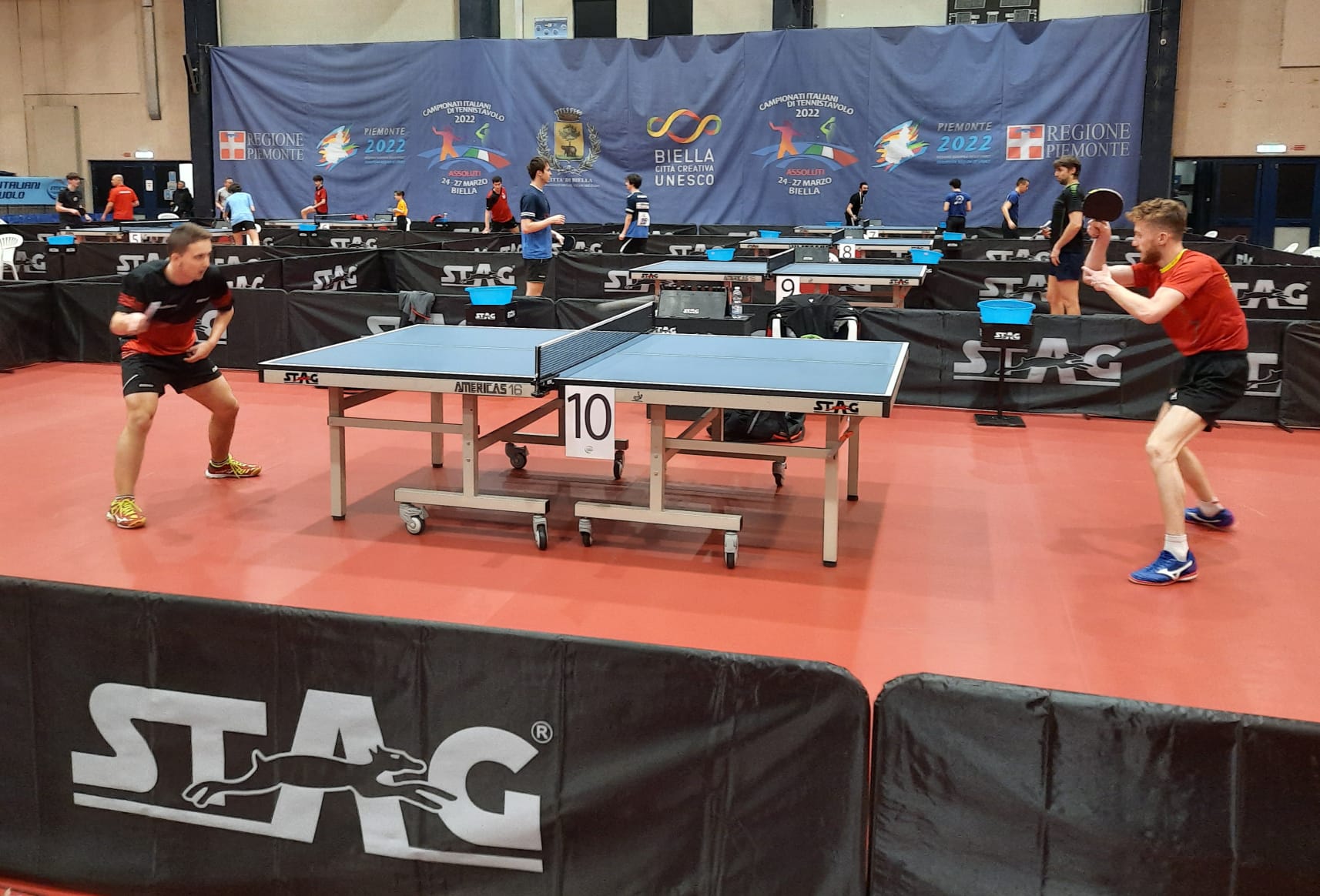 Campionati Italiani Assoluti di Biella 2022 giornata gironi di qualificazione dei singolari