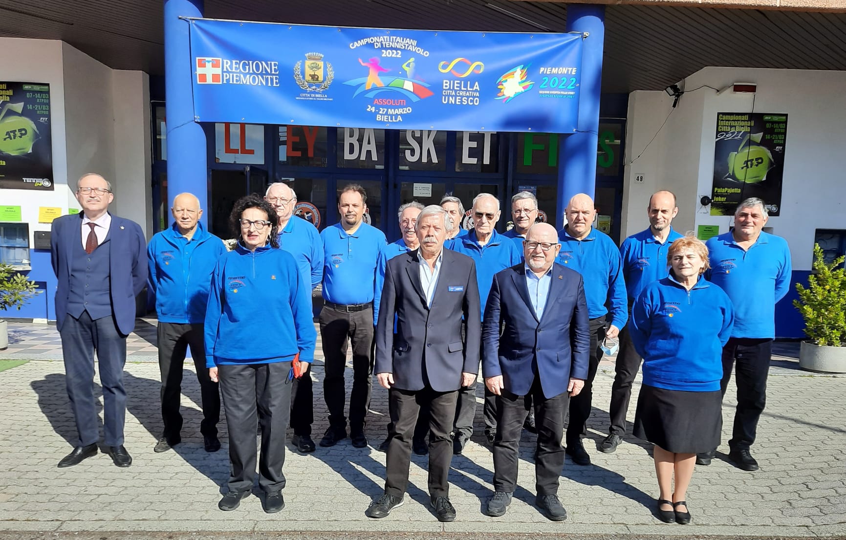 Campionati Italiani Assoluti di Biella 2022 gruppo arbitrale