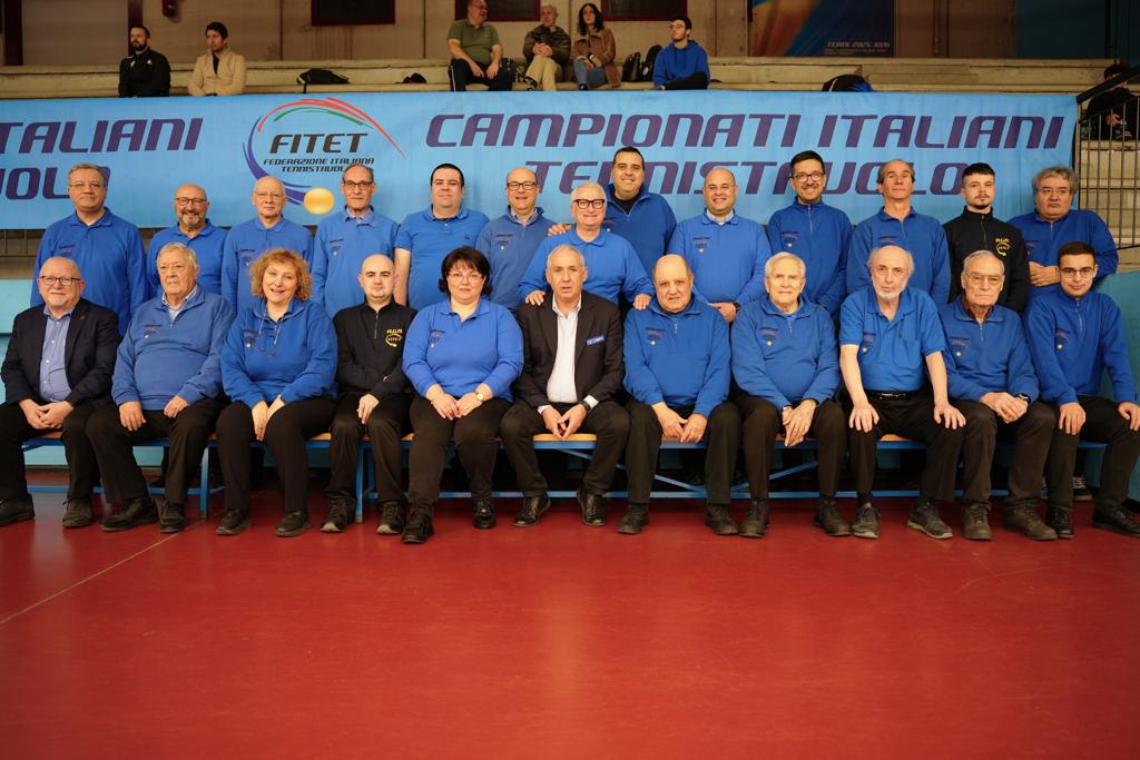 Campionati Italiani Giovanili Under 21 e Under 19 2023 gruppo arbitrale