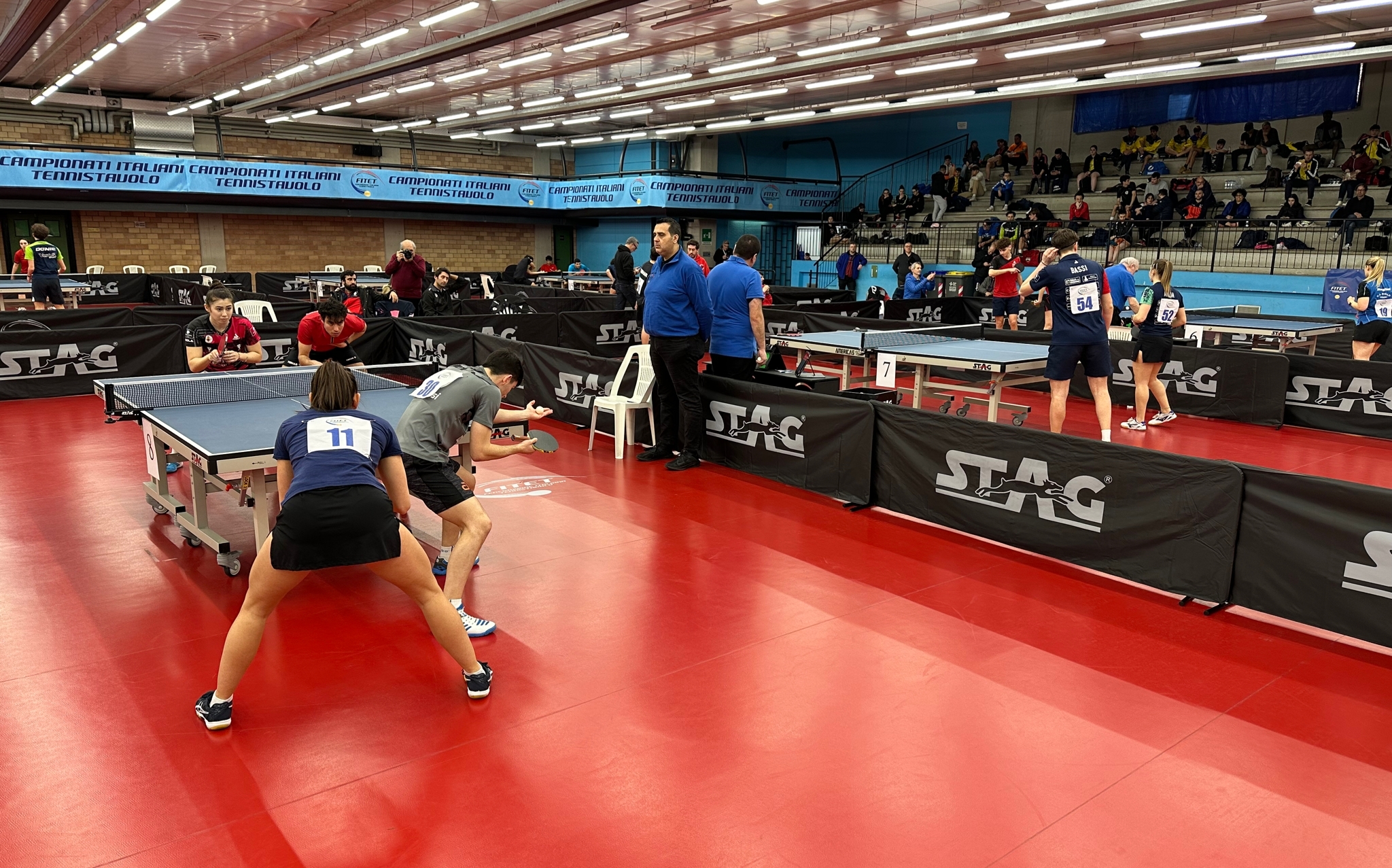 Campionati Italiani Giovanili Under 21 e Under 19 2023 panoramica doppio misto