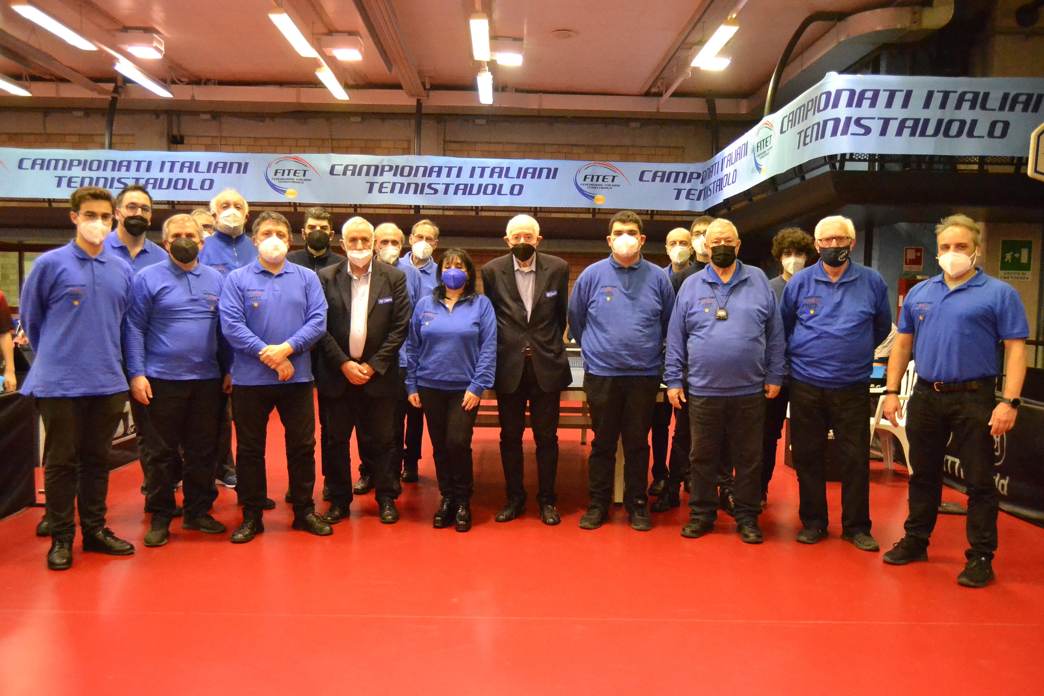 Campionati Italiani Giovanili a squadre 2022 gruppo arbitrale