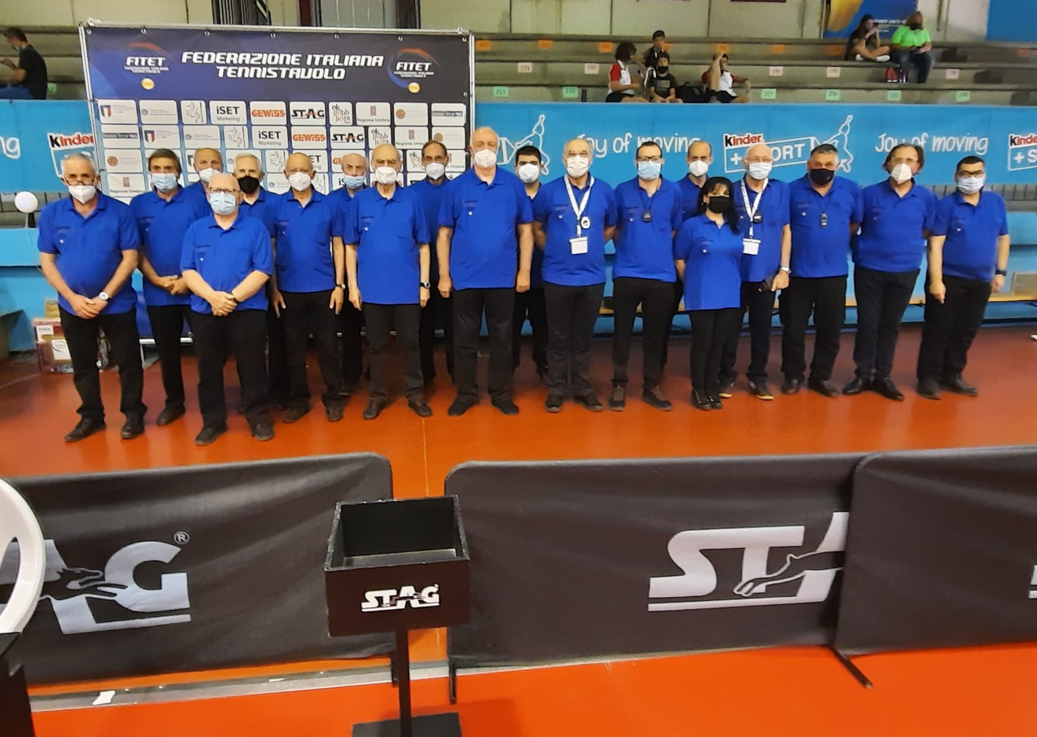 Campionati Italiani Giovanissimi Ragazzi e Allievi 2021 grupo arbitrale