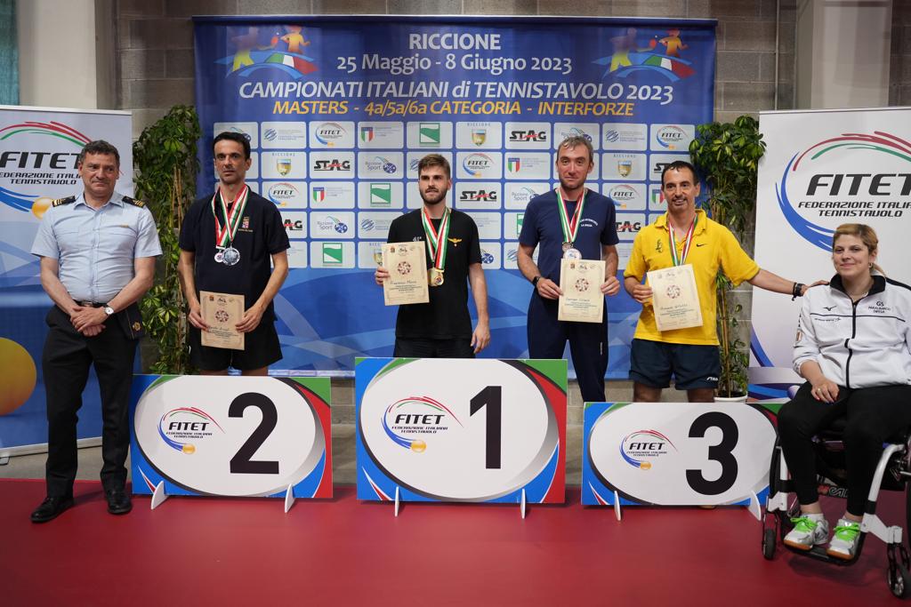 Campionati Italiani Interforze 2023 podio
