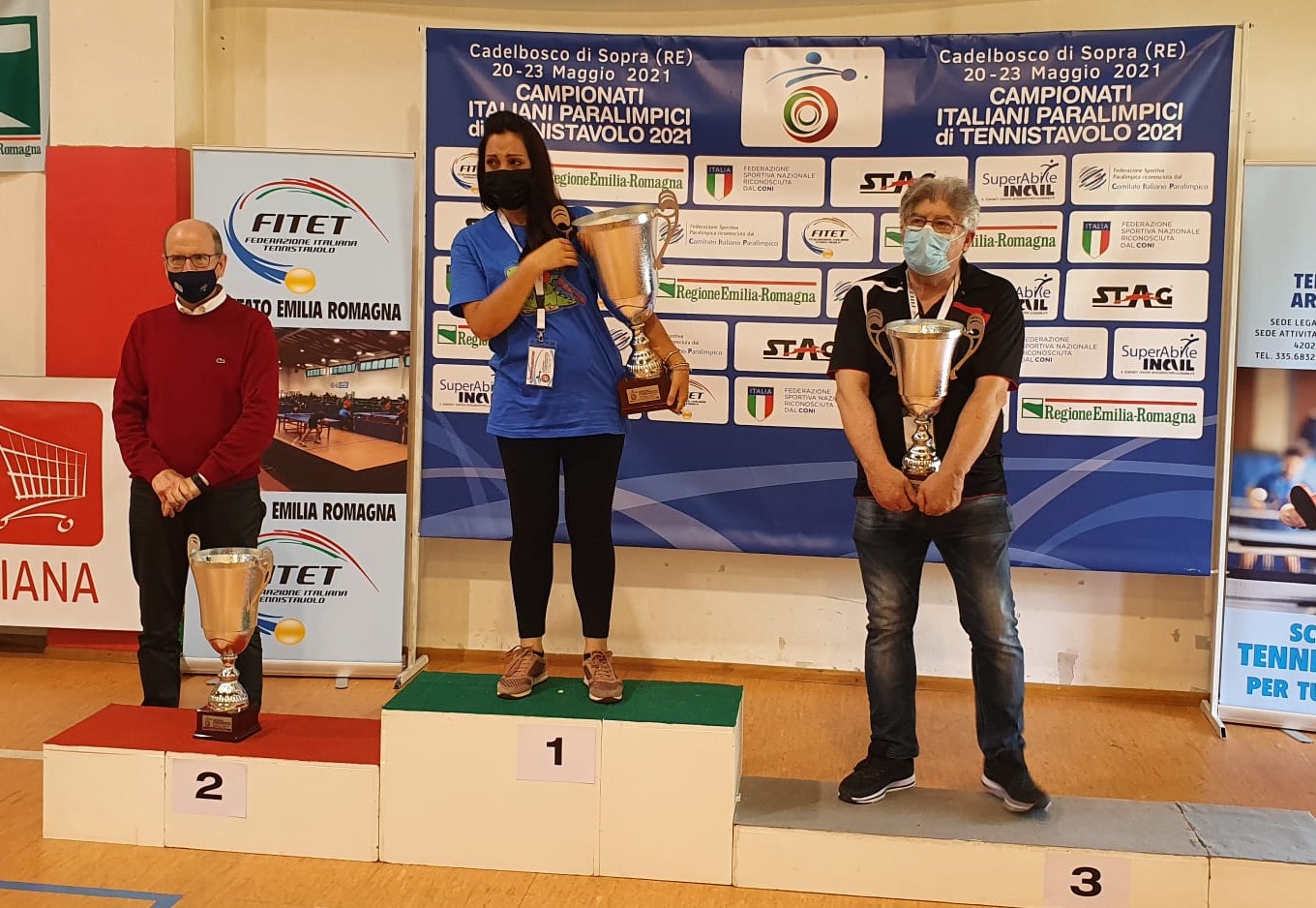 Campionati Italiani Paralimpici 2021 podio per società