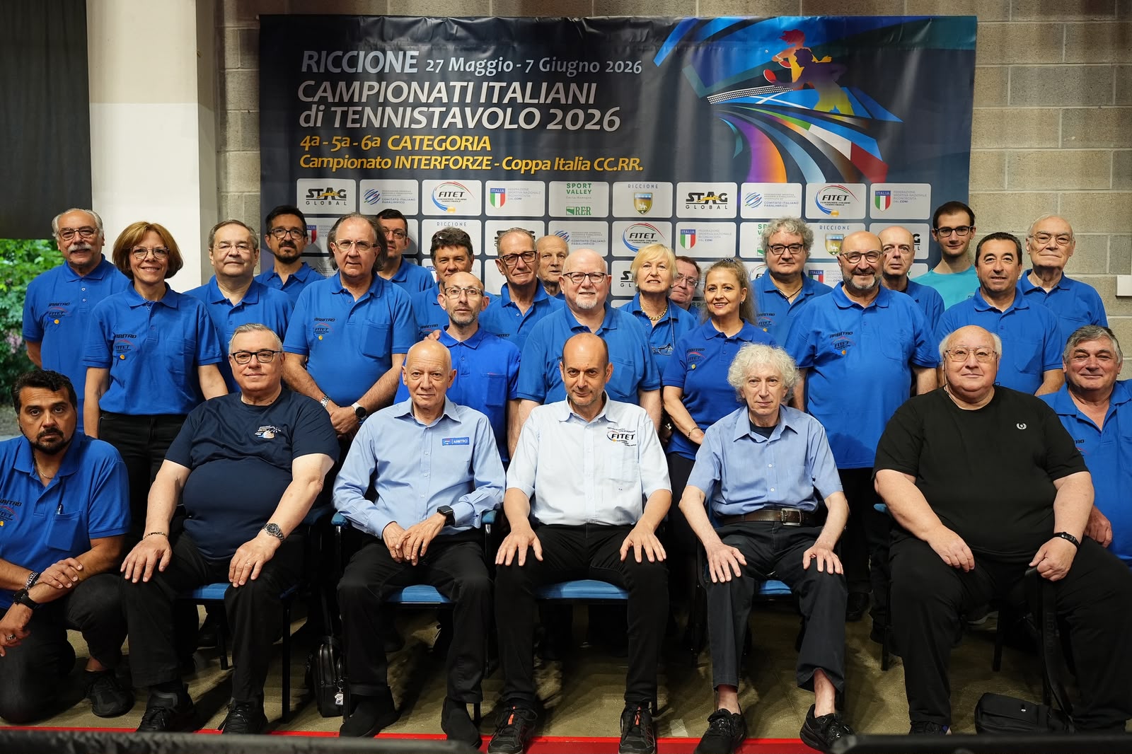 Campionati Italiani di 4ª 5ª 6ª categoria di Riccione 2026 secondo gruppo arbitrale