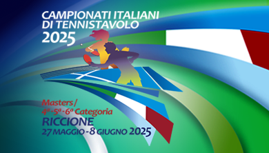 Campionati Italiani di 4ª 5ª 6ª Categoria e Master 2025 logo