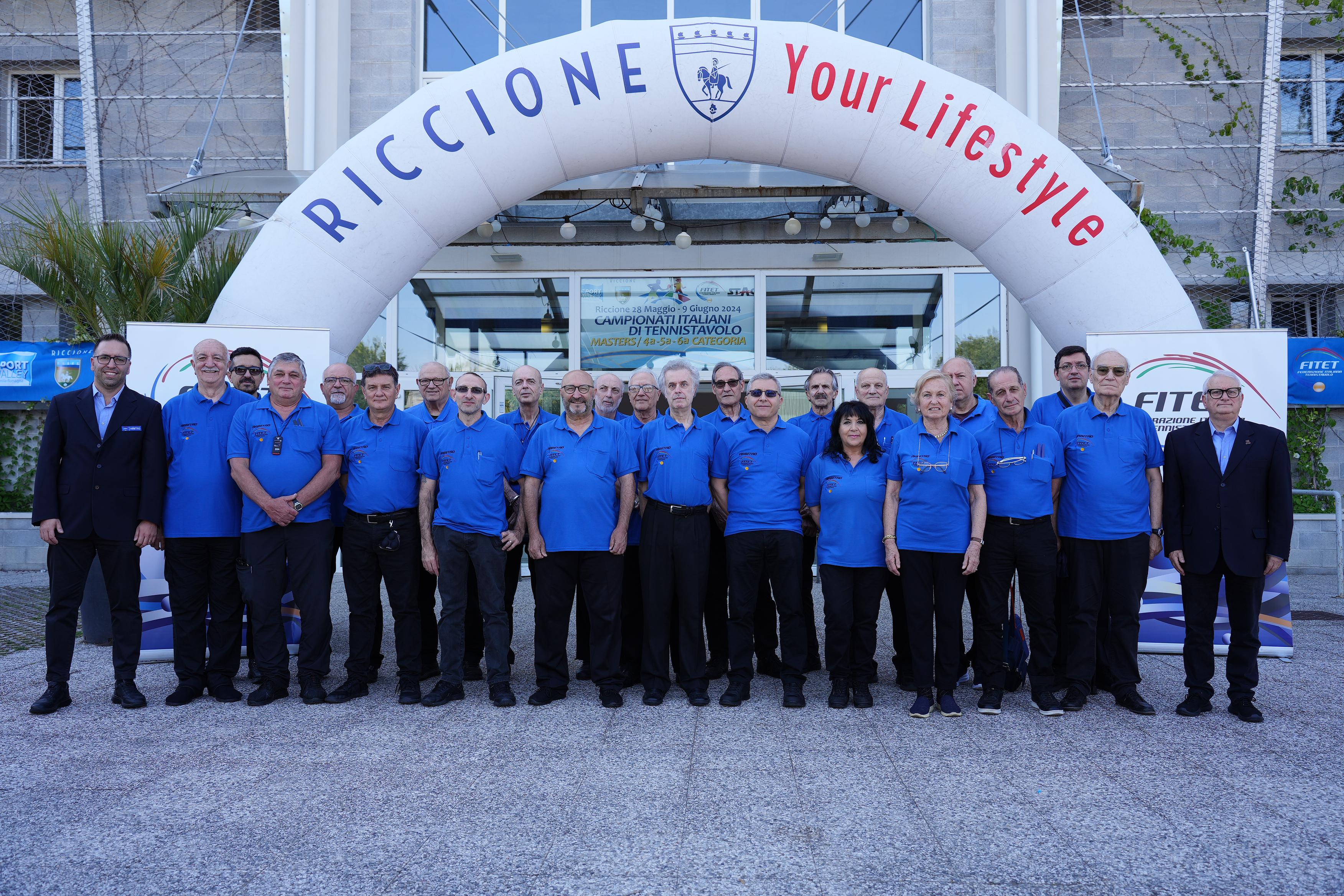 Campionati Italiani di 4ª 5ª 6ª categoria gruppo arbitrale