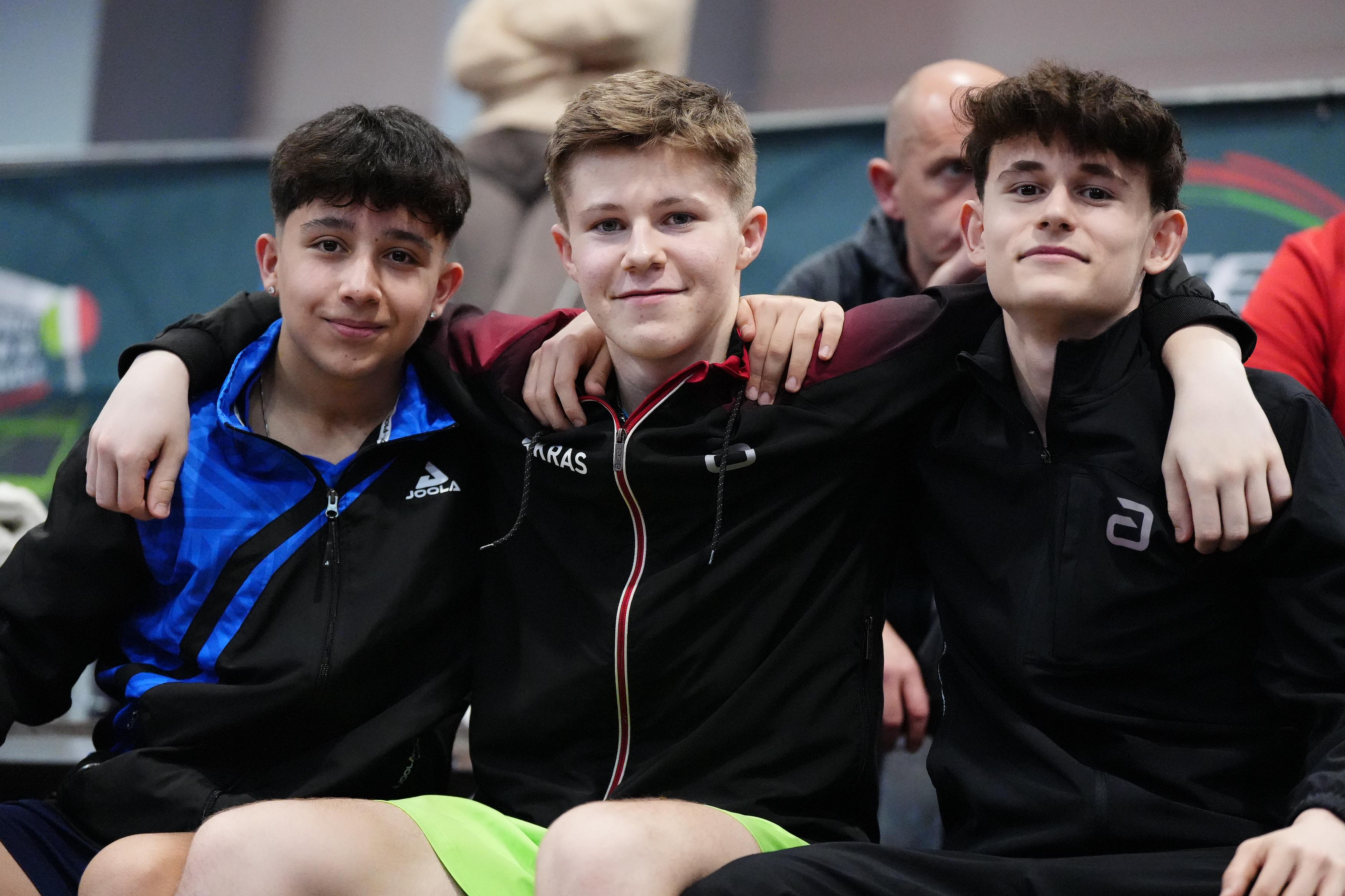 Campionati Italiani di Montesilvano 2025 Nicholas Famà Erik Paulina e Gabriele Bianchi