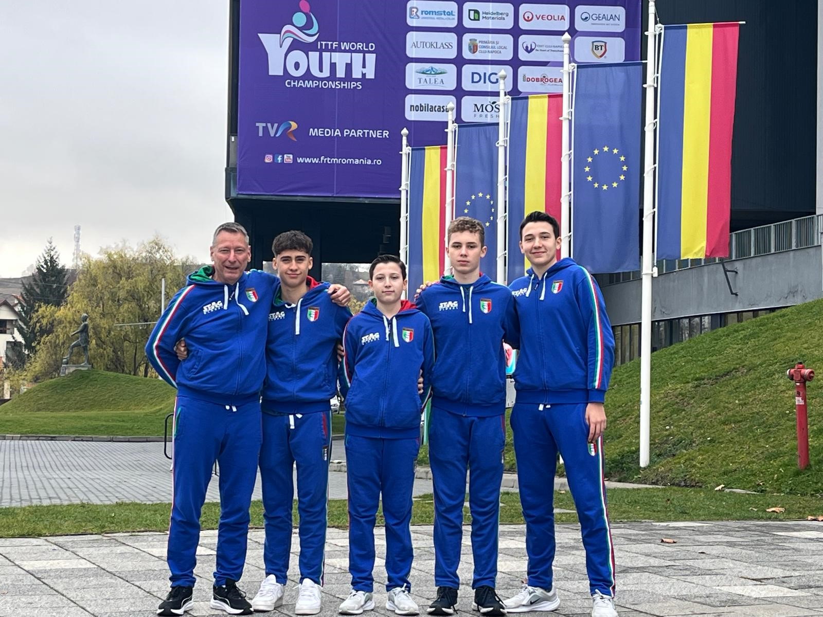 Campionati Mondiali Giovanili di Cluj Napoca 2025 gli azzurri Under 15