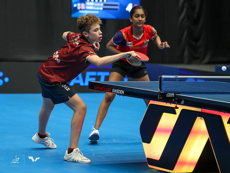Campionati Mondiali Giovanili di Helsingborg 2024 Danilo Faso con lindiana Divyanshi Bhomwick