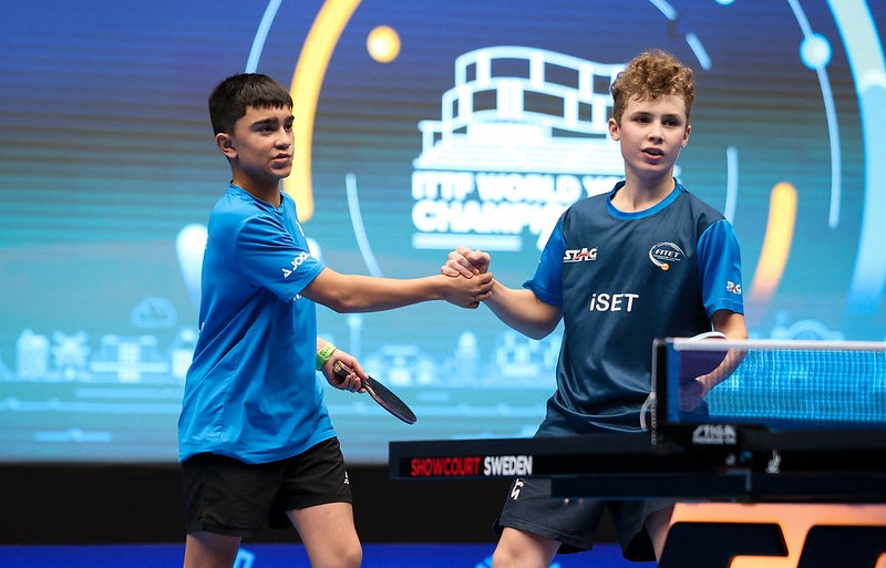 Campionati Mondiali Giovanili di Helsingborg 2024 Danilo Faso ed Emanuel Otalvaro si caricano