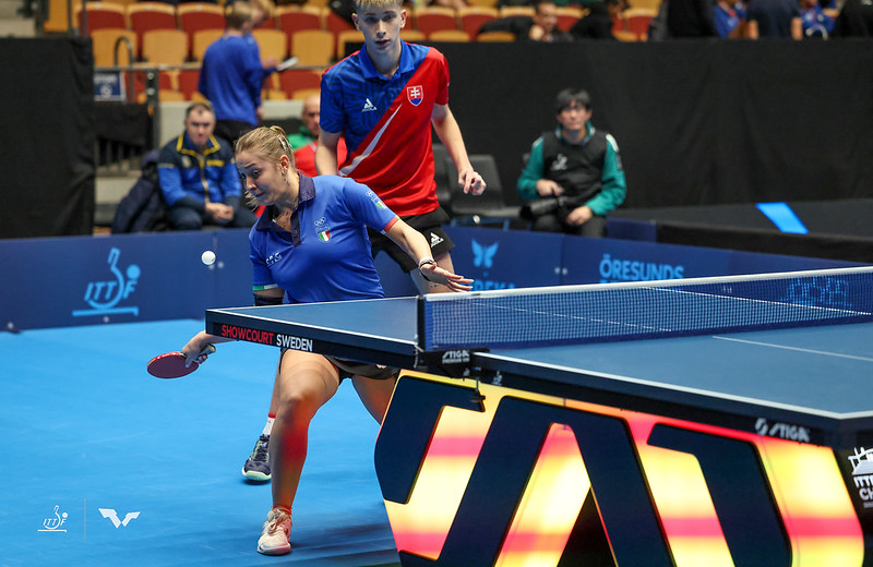 Campionati Mondiali Giovanili di Helsingborg 2024 Nicole Arlia e lo slovacco Samuel Arpas