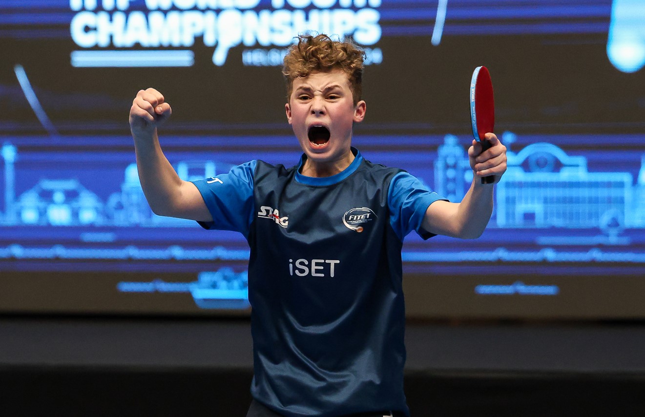 Campionati Mondiali Giovanili di Helsingborg 2024 lesultanza di Danilo Faso
