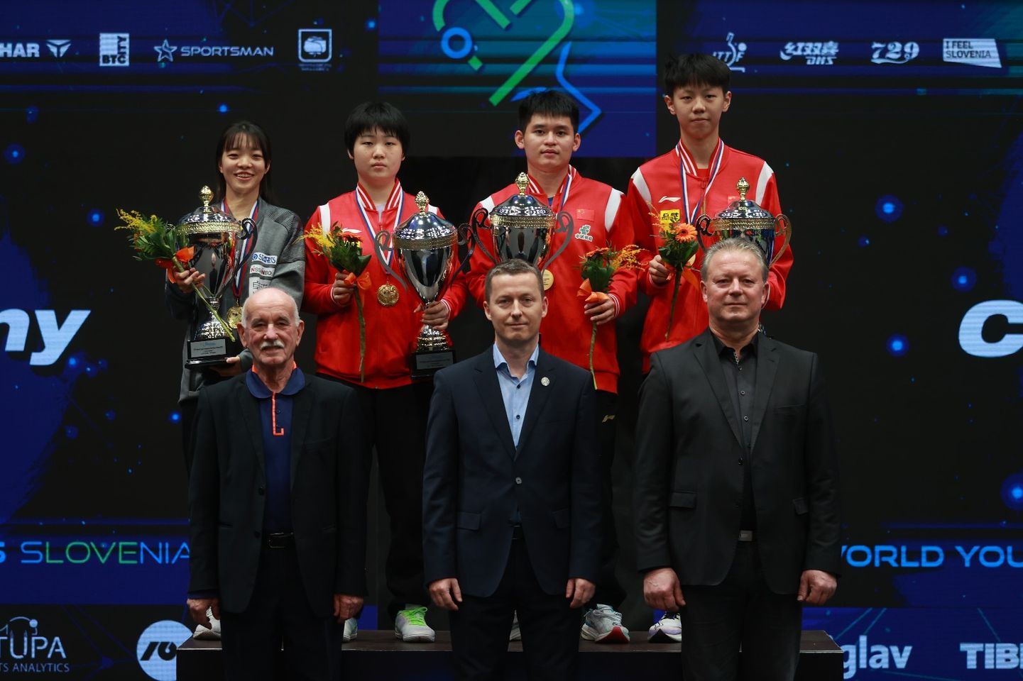 Campionati Mondiali Giovanili di Nova Gorica 2023 i campioni dei singolari Under 19 e Under 15