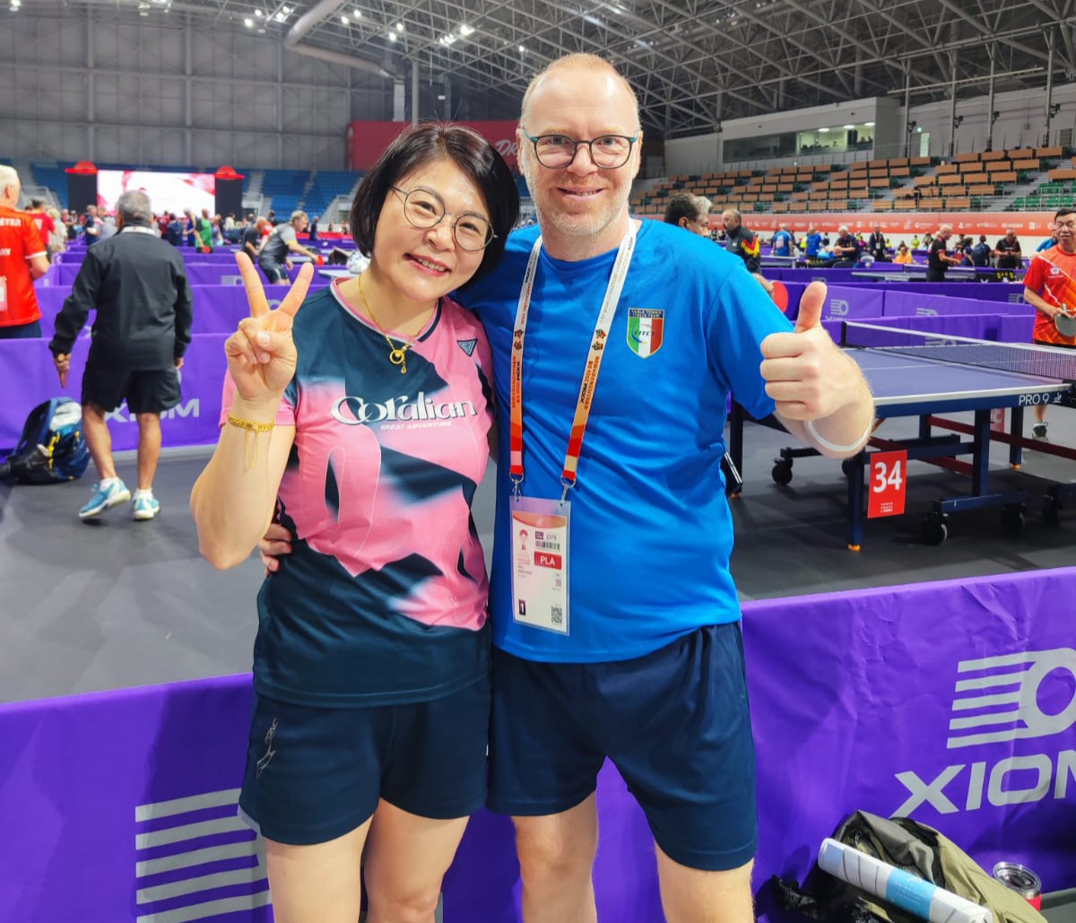 Campionati Mondiali Master di Gangneung 2026 Hansjeorg Toll e la coreana Oh Yoon Kyung