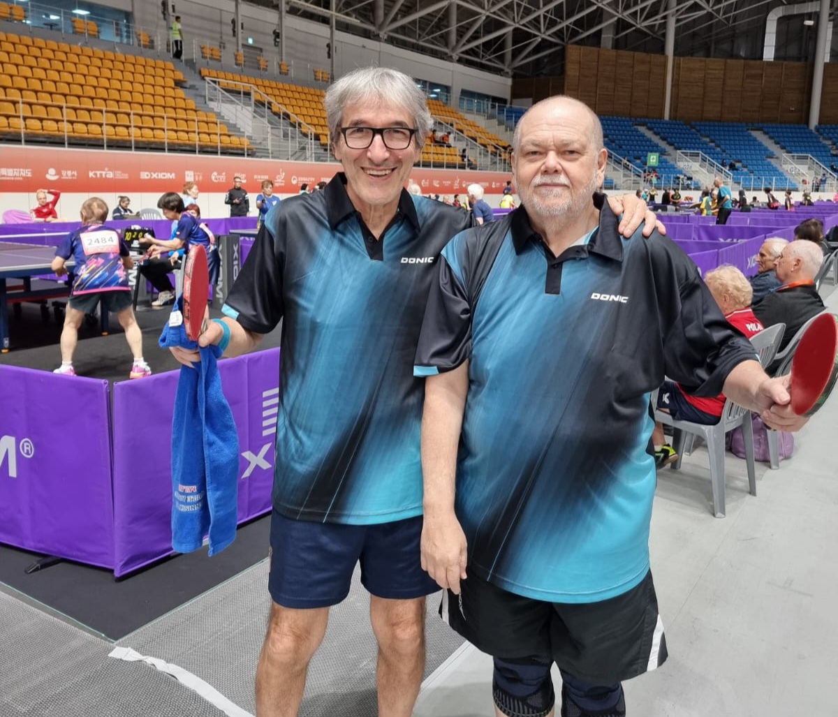 Campionati Mondiali Master di Gangneung 2026 Pierluigi Offredi e Daniel Luder