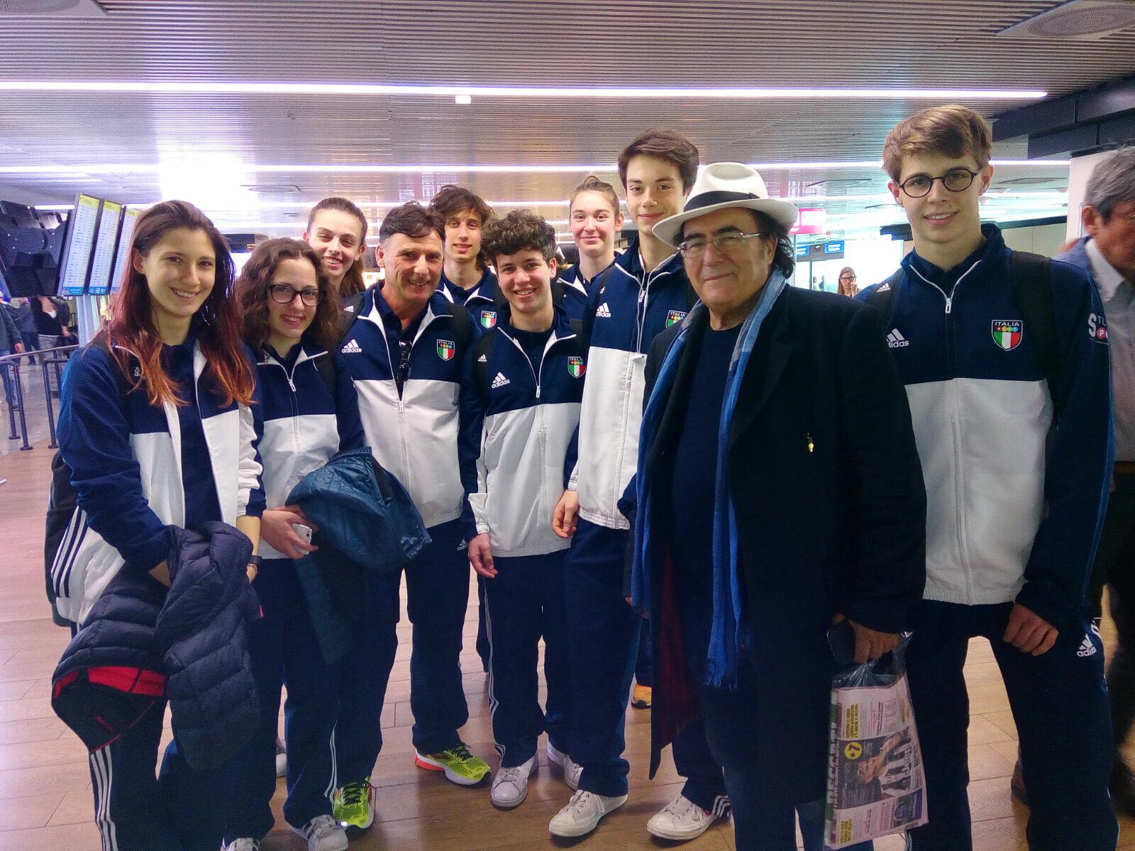 Campionati Mondiali Studenteschi 2018 Italia con Al Bano
