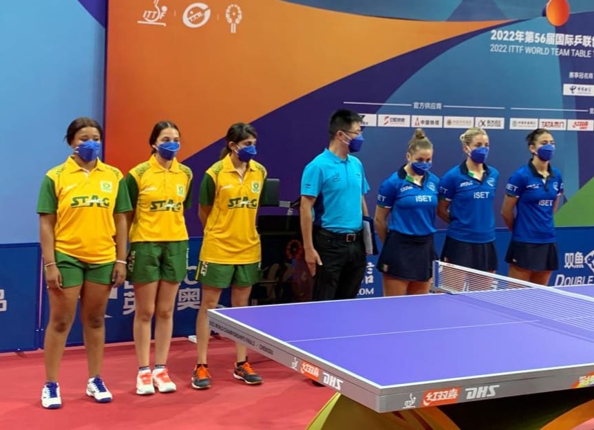 Campionati Mondiali a squadre a Chengdu 2022 lItalia contro il Sud Africa