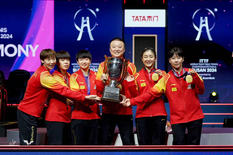 Campionati Mondiali a squadre di Busan 2024 Cina femminile campione
