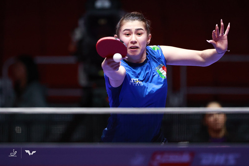 Campionati Mondiali a squadre di Busan 2024 Gaia Monfardini in azione 2