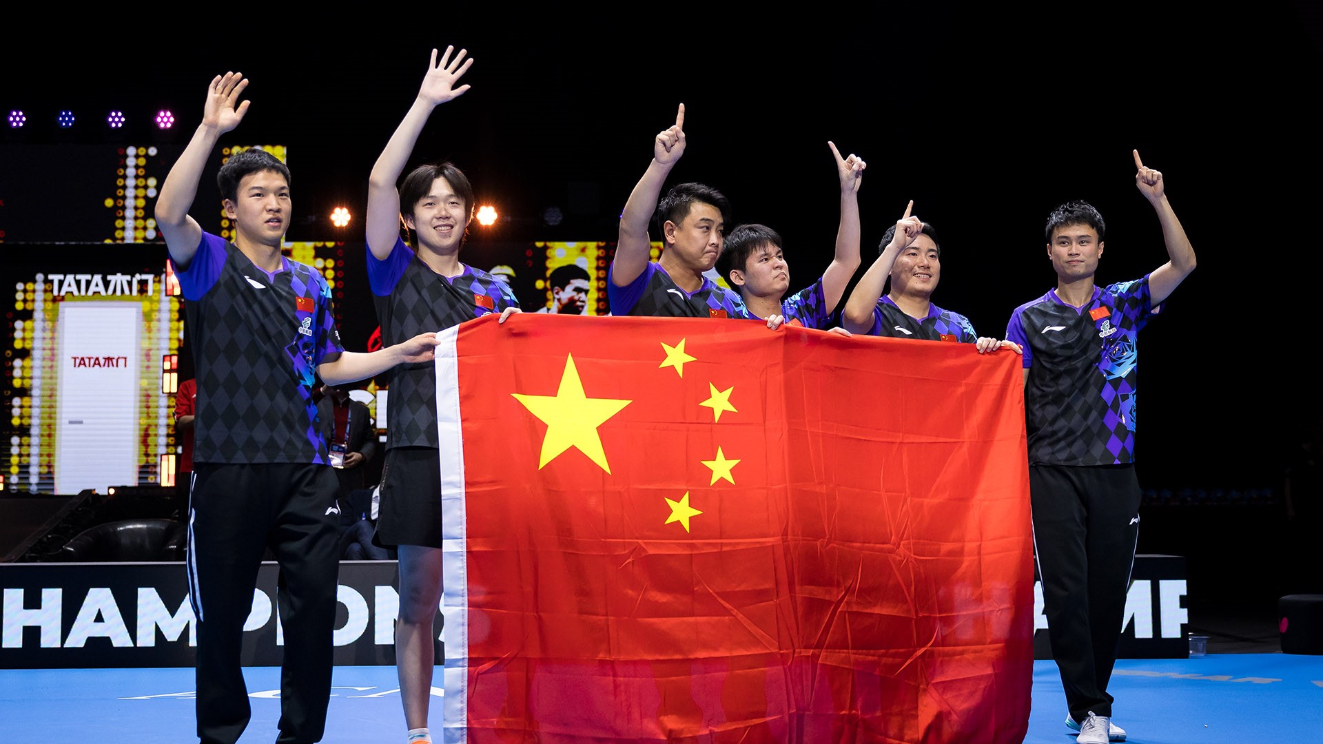 Campionati Mondiali a squadre di Londra 2026 Cina maschile campione