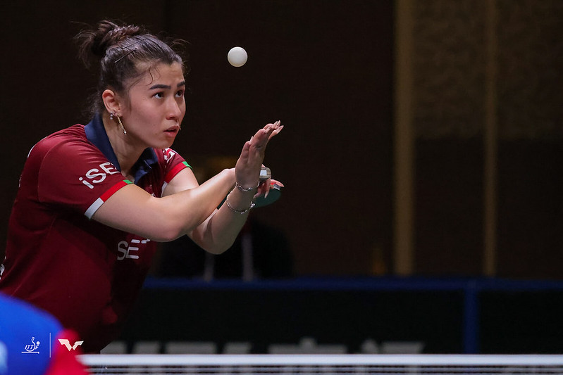 Campionati Mondiali di Durban 2023 Gaia Monfardini al servizio