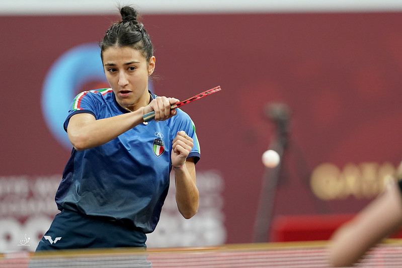 Campionati Mondiali individuali di Doha 2025 Giorgia Piccolin in azione di diritto