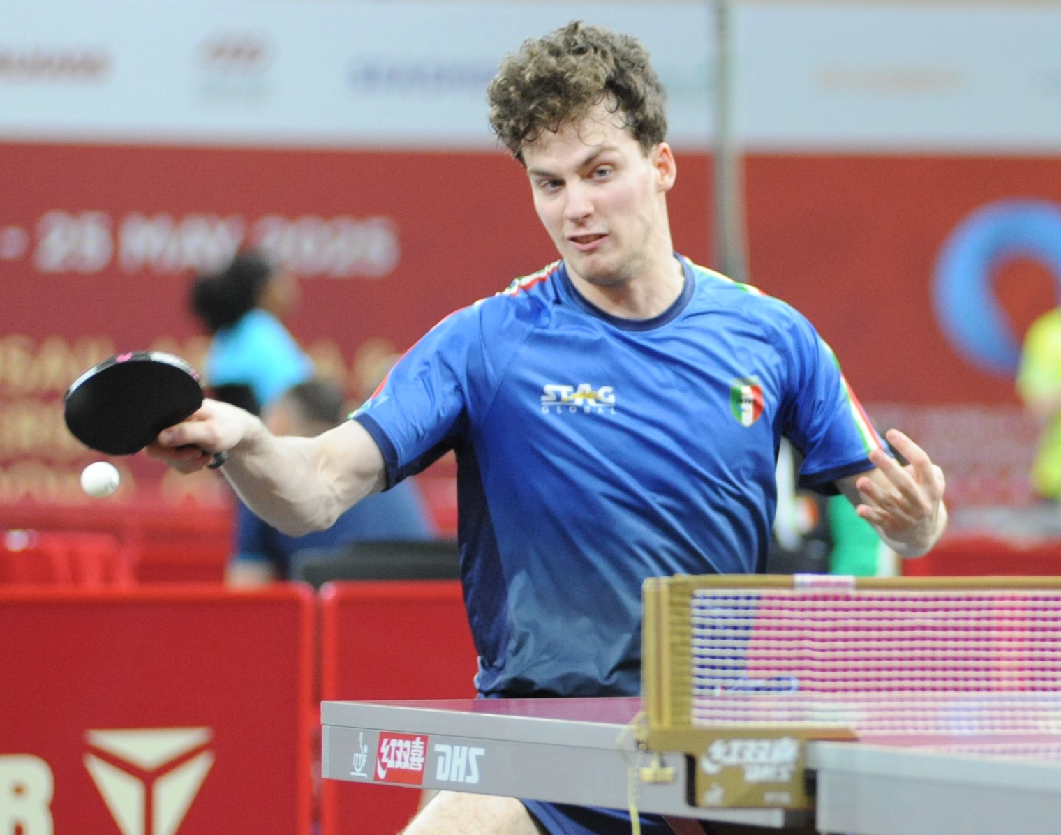 Campionati Mondiali individuali di Doha 2025 Matteo Mutti in azione di diritto