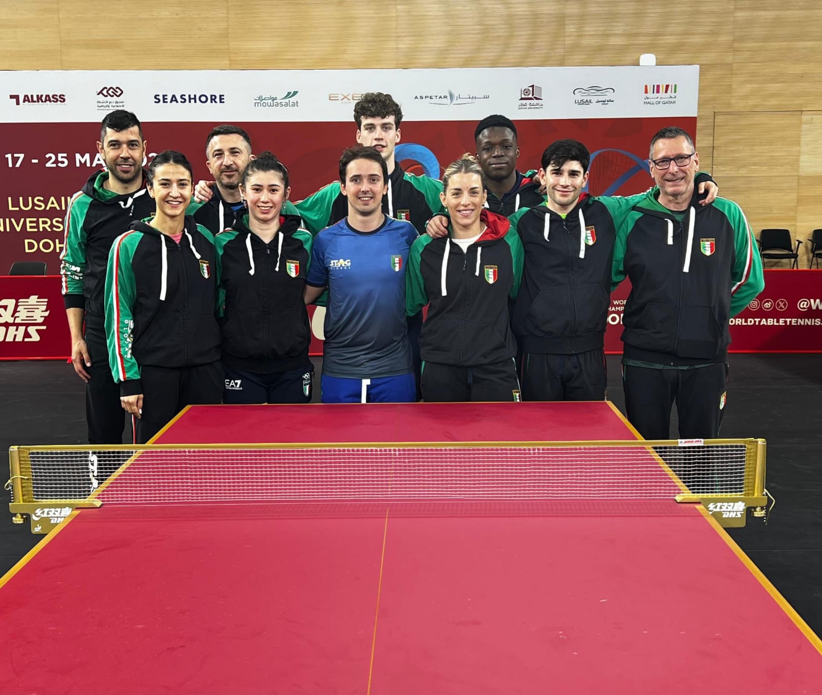 Campionati Mondiali individuali di Doha 2025 la squadra azzurra