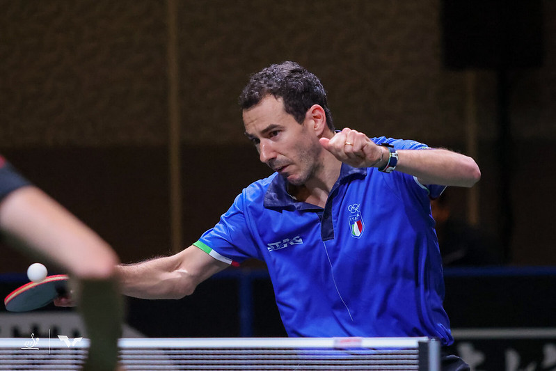 Campionati Mondiali individuali di Durban 2023 Mihai Bobocica in azione di diritto