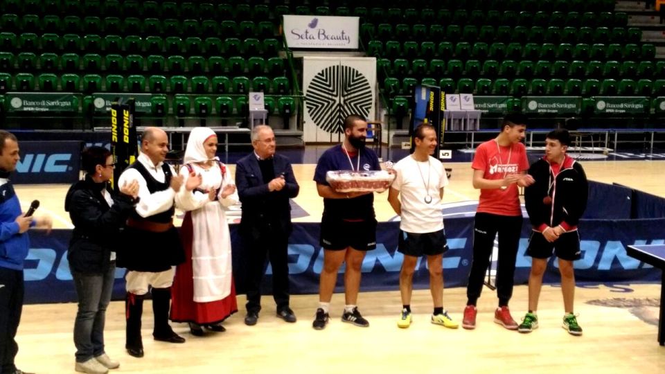 Campionati regionali sardi 2017 podio terza maschile