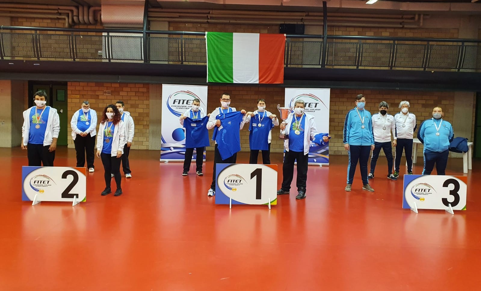 Campionato Italiano a squadre di classe 11 podio 2020 2021 2