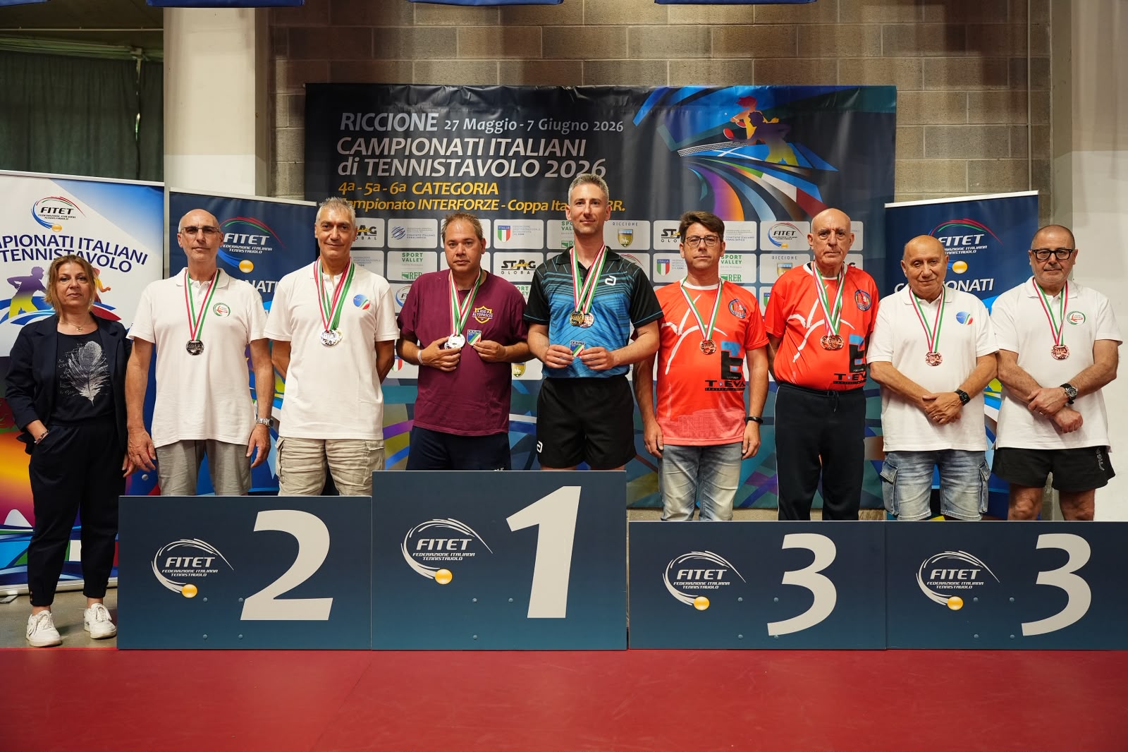 Campionato Naz. Polizie Locali 2026 podio del doppio mas