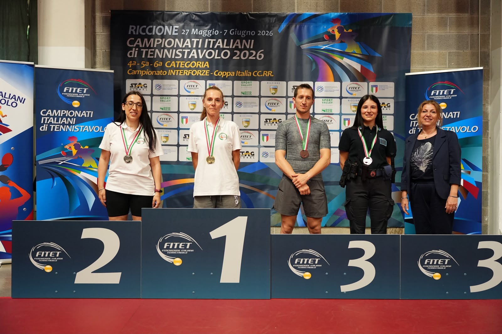 Campionato Naz Polizie Locali 2026 podio del sing