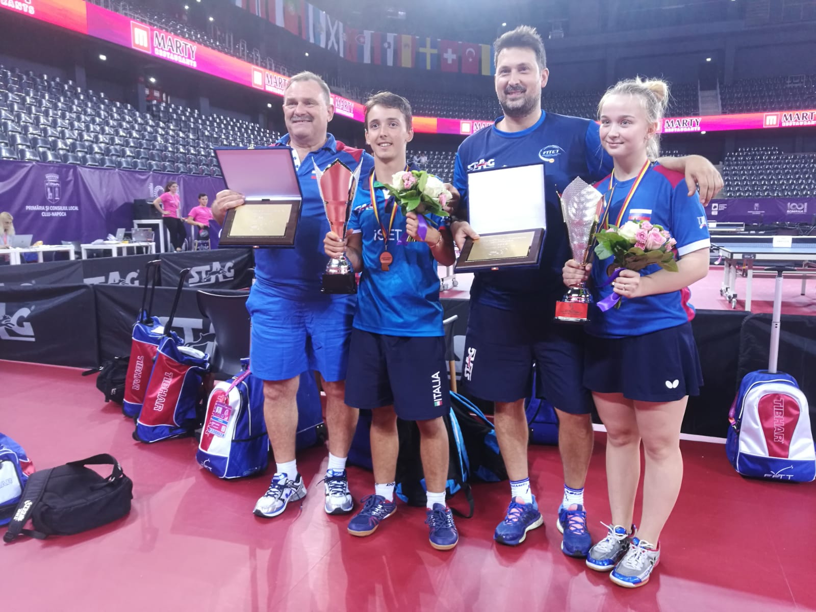 Campioni europei atleti e tecnici