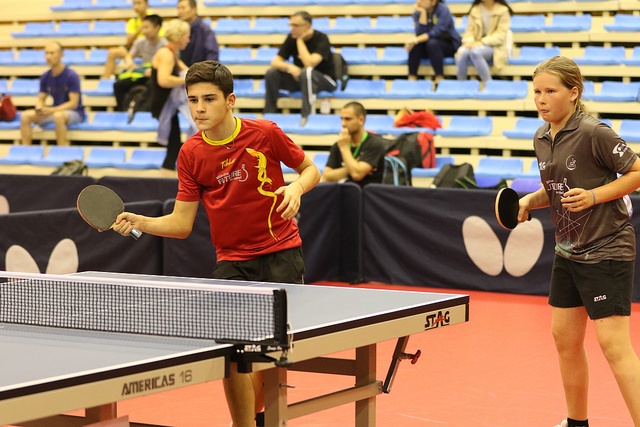 Carlo Rossi e Danni Elle Townsend in azione