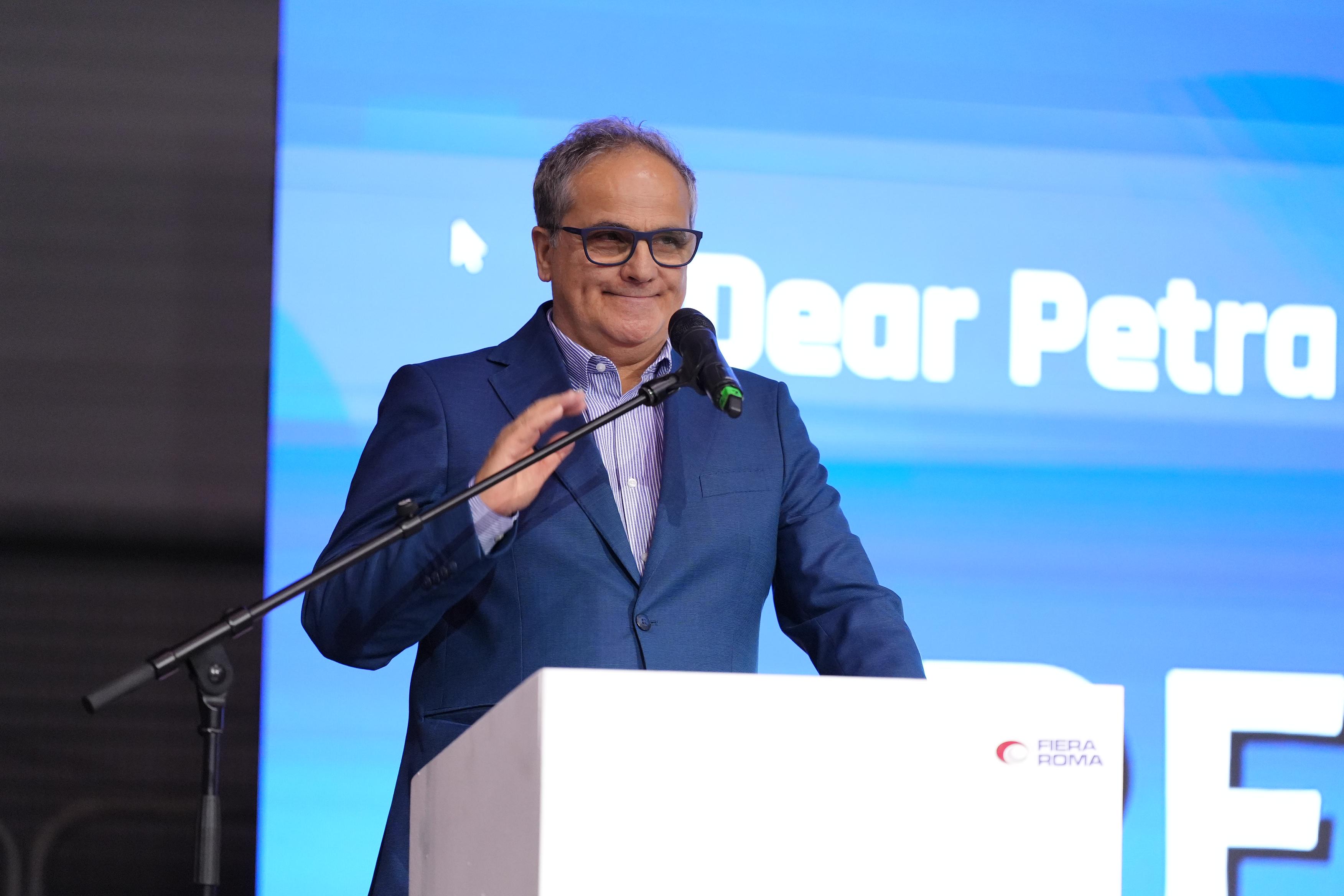 Cerimonia di Apertura Mondiali Master di Roma 2024 Renato Di Napoli