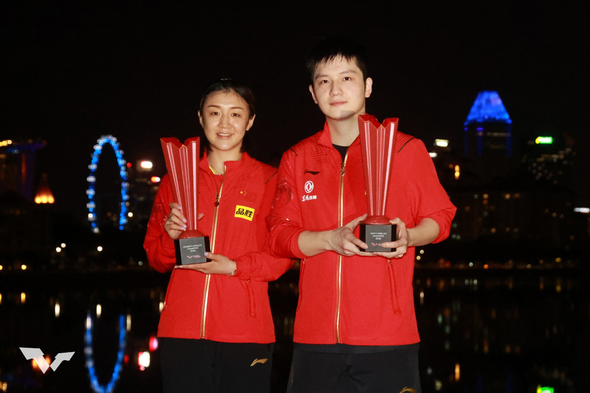 Chen Meng e Fan Zhendong vincono Singapore Smash 2022