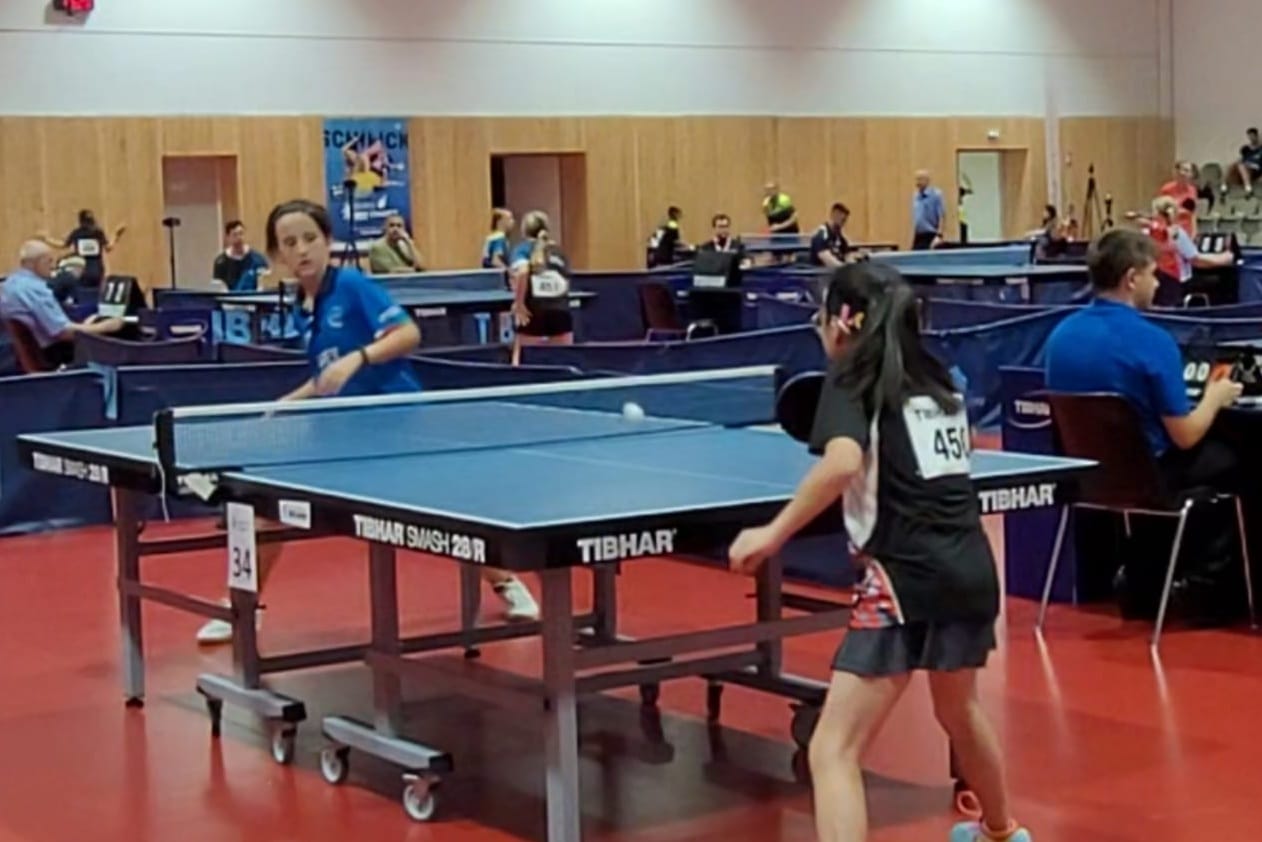 Claudia Bertolini in azione allEuroMiniChamps 2023