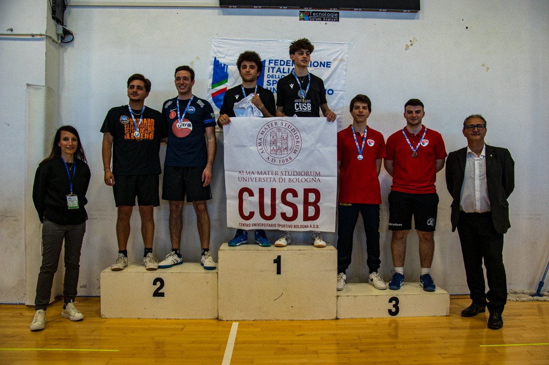 Cnu 2025 ad Ancona podio del doppio maschile