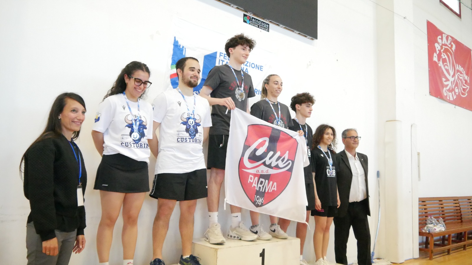 Cnu 2025 ad Ancona podio del doppio misto