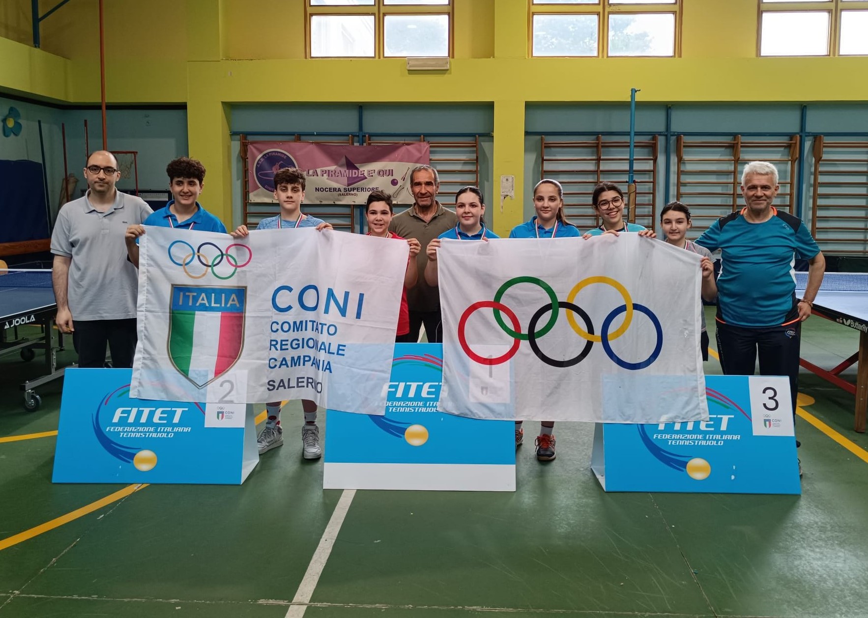 Comitato Regionale FITeT Campania fase regionale Trofeo CONI 2024
