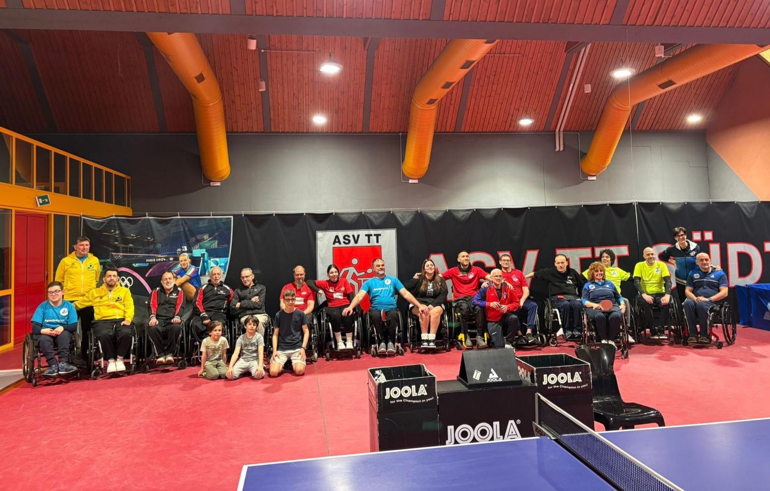 Concentramento paralimpico di Bolzano 12 aprile 2026